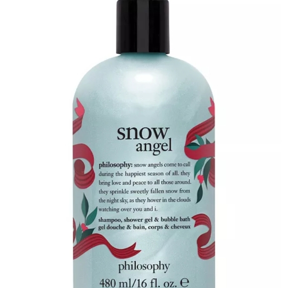 PHILOSOPHY SNOW ANGEL NWT 16FL OZ SHAMPOO SHOWER GEL BUBBLE BATH - Picture 5 of 5